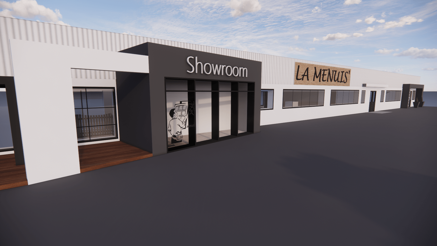 Showroom La Menuis' Noyal-Pontivy extérieur