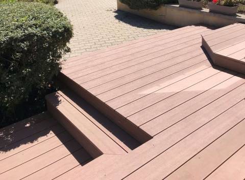 Terrasse en lames composites Terrasse en lames composites
